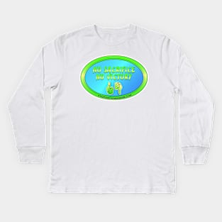 No Sacrifice No Victory Kids Long Sleeve T-Shirt